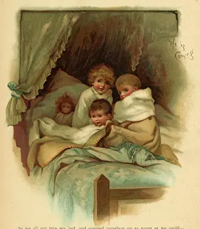 Anticipation: Illustration, Waiting for Santa