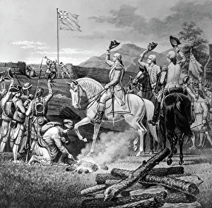 Duquesne: Illustration Washington Fort Duquesne