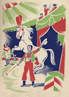 Hardback: Illustration from The Wide Range Readers, Green Book 3