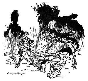 Anvil: Illustration, The Youth who could not Shiver or Shake