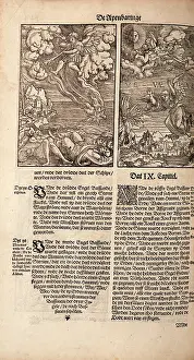 Bibles: Illustrations of the Apocalypse from a Low German Luther Bib