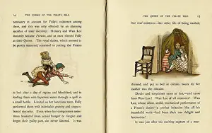 Hickory: Two illustrations, The Queen of the Pirate Isle
