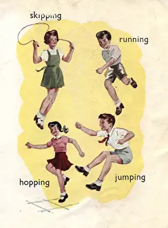Hopping: Illustrations from the Word Picture Book series