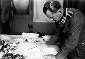 Draftsman: Illustrator of a military drawing, 1941