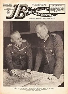 Beobachter: Illustrierte Beobachter Generals von Brauchitsch and Halder