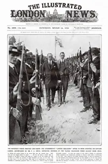 Jan24: ILN cover - Edward Carson & F.E. Smith inspecting U.V.F