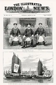 Hung: ILN cover - Three Great Men of China