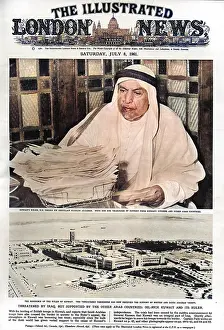 Salim: ILN cover - Kuwait and its ruler, 1961