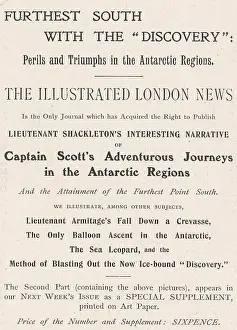 Scoop: ILN publishes the story of Scott, Shackleton and the Discove