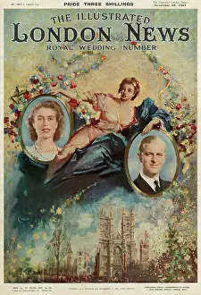 ILN Royal Wedding Number November 1947 by Terence Cuneo