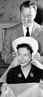 Prowess: Ilse Werner, actress, and Josef Niessen, composer