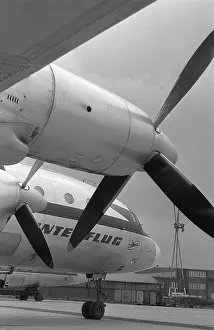 Schonefeld: Ilyushin IL-18 plane