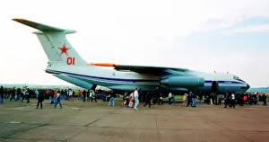 Leuchars: Ilyushin Il-76MD 01 Red