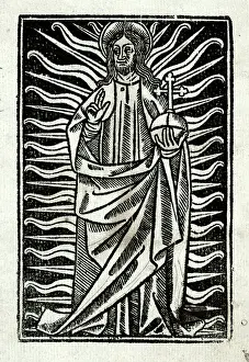 Legenda: Image depicting Christ in majesty