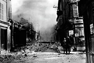 Detonation: Image from a German film about the First World War