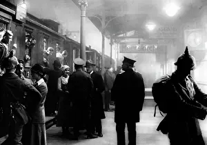 Furlough: Image from a German film about the First World War
