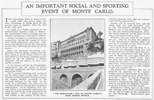 Autombile: An image of The Hermitage, one of Monte Carlo's