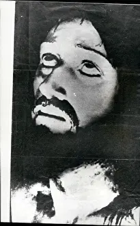 Intrigued: Image from Italy, claimed to be the face of Jesus