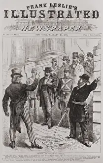 Genera: Image on the front page of Frank Leslies Illustrated
