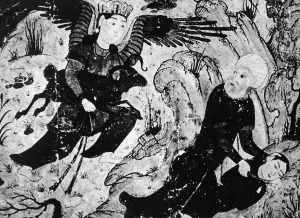 1400: Image of the sacrifice of Abraham, 15th century