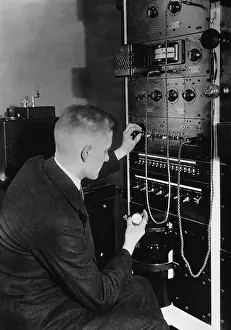 Minute: Image telegraphs station, 1930