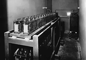 Transmitting: Image telegraphs station, 1930