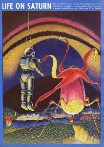 Unstable: Imaginary inhabitant of the planet Saturn