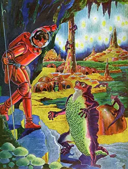 Unstable: Imaginary inhabitants of the planet Neptune