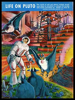 Imaginary inhabitants of the planet Pluto