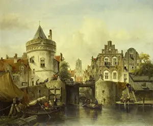 Sluice: Imaginary View based on the Kolksluis
