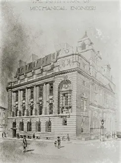 Imeche: IMechE: architectural design for new wing of building