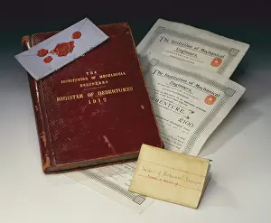 Imeche: IMechE register of debentures and debentures