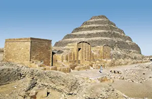 Misr: IMHOTEP (ca. 2667 BC-2648 BC). The step pyramid