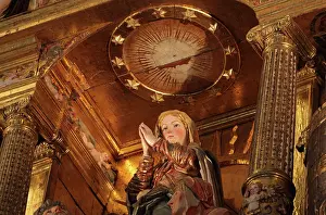 Rojas: Immaculate conception, altarpiece relief, Monasterio