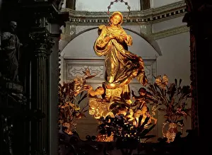 Immaculate: Immaculate Conception sculpture. Caravaca. Region of Murcia