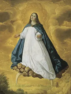 Cloudiness: Immaculate Conception, by Zurbaran