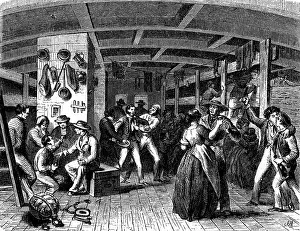 Emmigrant: Immigrants aboard Ship