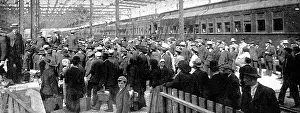 Winnipeg: Immigrants arriving at Winnipeg, Canada, 1909