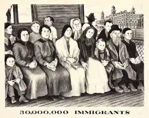 Bryson: Immigrants. shows a group of Immigrants ?