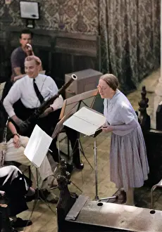 Rehearsing: Imogen Holst Conducting at Blythburgh