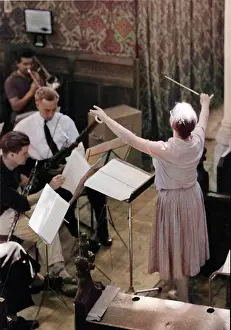 Rehearsing: Imogen Holst Conducting at Blythburgh