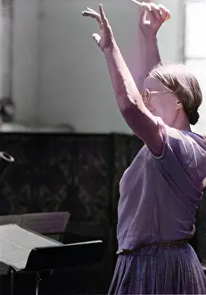 Rehearsing: Imogen Holst Conducting at Blythburgh