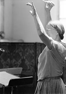 Rehearsing: Imogen Holst Conducting at Blythburgh