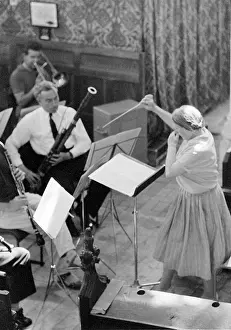 Rehearsing: Imogen Holst Conducting at Blythburgh