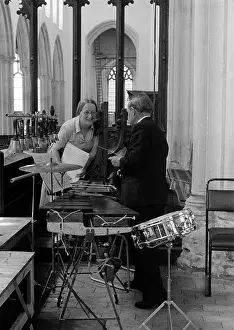 Orford: Imogen Holst with James Blades