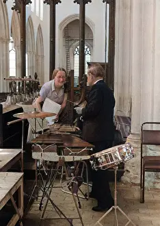 Percussion: Imogen Holst with James Blades