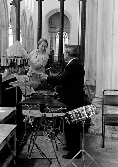 Percussion: Imogen Holst with James Blades