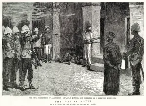 Executed: Impartial justice, execution of Christian incendiary, Egypt