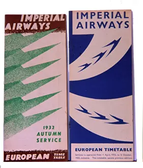 Leaflets: Imperial Airways leaflets