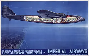 Imperial Airways poster